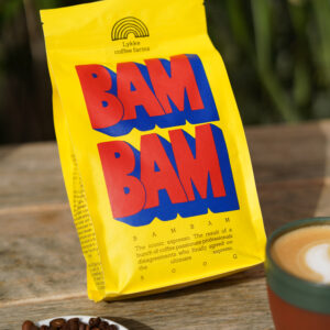 Bam Bam espresso coffee beans - Lykke Kaffegårdar