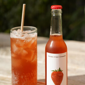 Cidre sans alcool à la fraise - Golden Cider Company