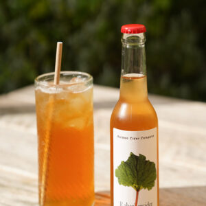 Cidre sans alcool à la rhubarbe - Golden Cider Company